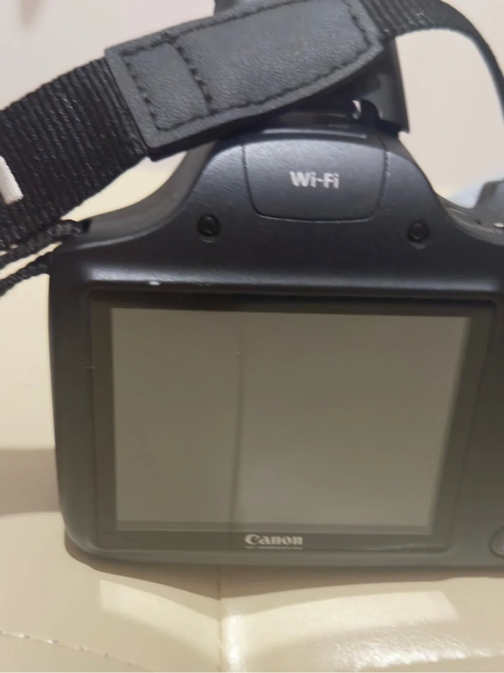 Canon Black Digital Bridge Camera with Built-in Flash